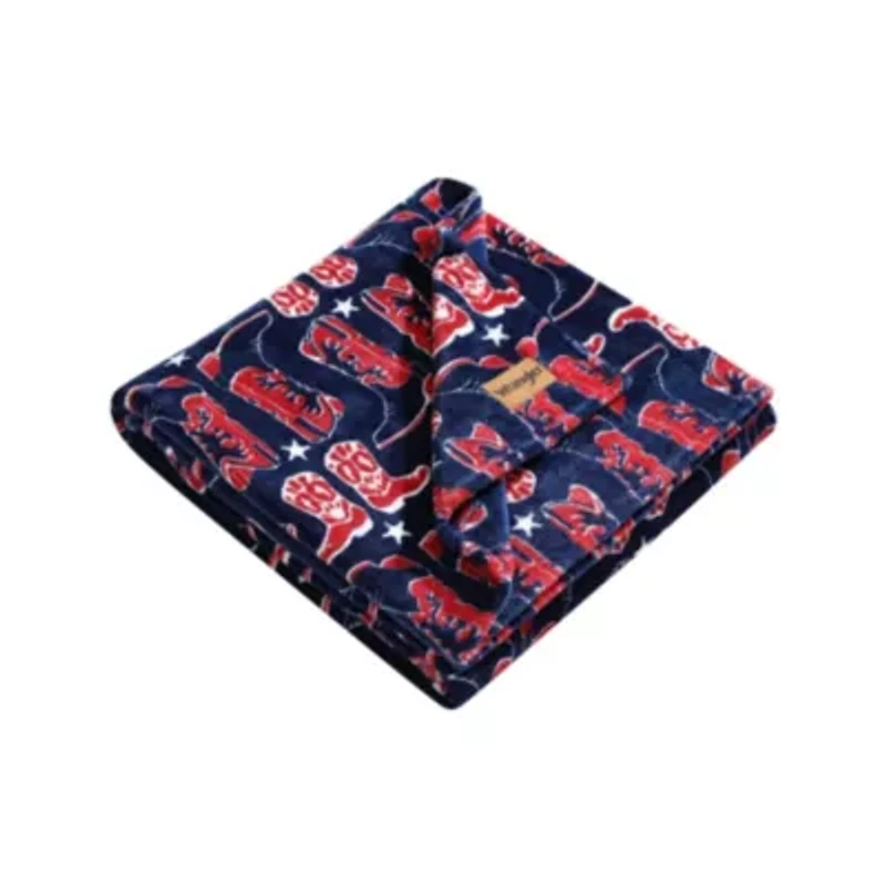 Knockin Boots Microfiber Throw Blanket