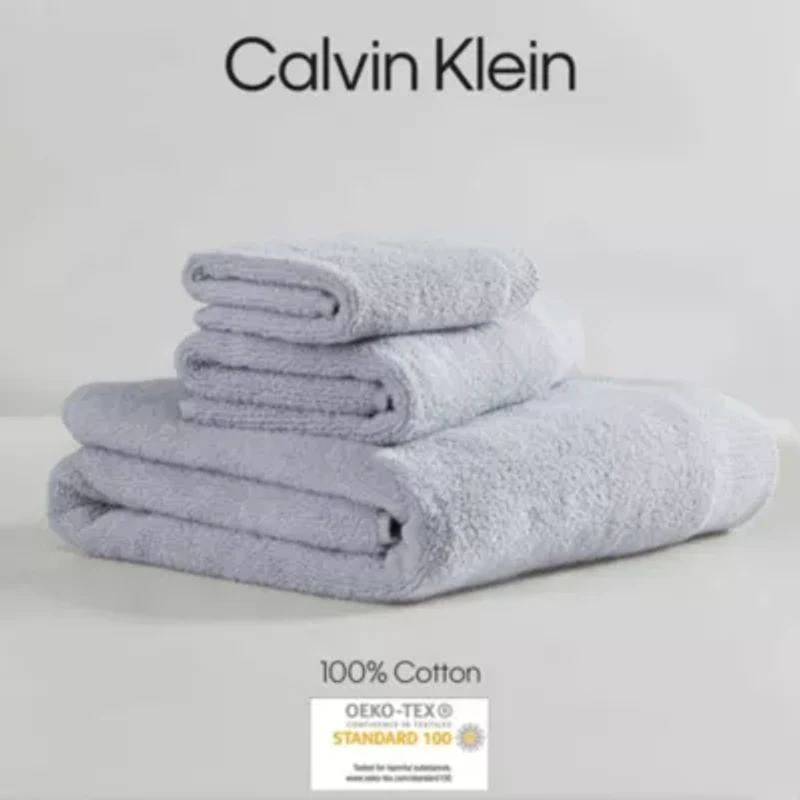 Entwine Solid Cotton 6-Piece Towel Set