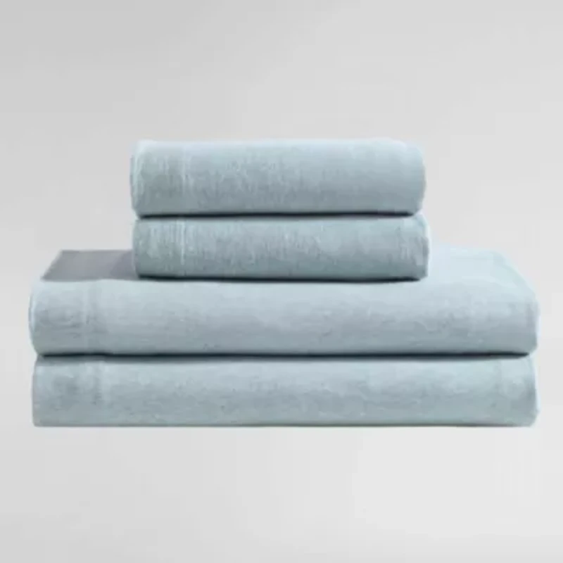 Modern Cotton Melange Sheet Set