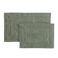 Logan Reversible Cotton Bath Rug