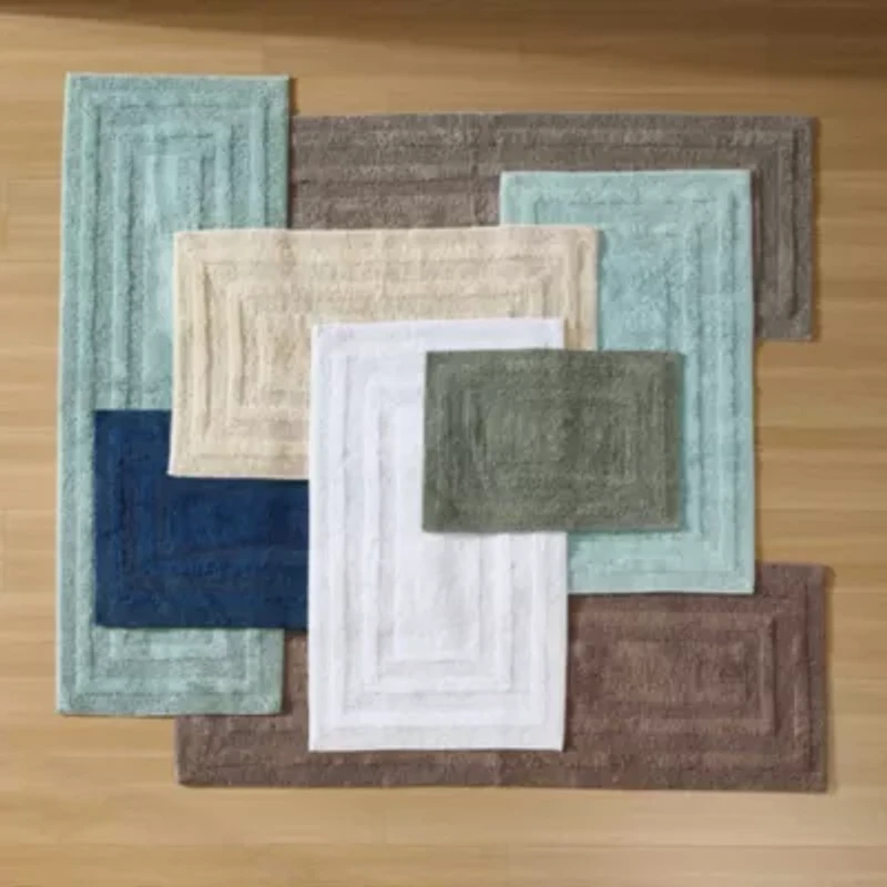 Logan Reversible Cotton Bath Rug