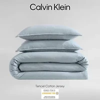 Modern Cotton Melange Comforter Set