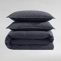 Modern Cotton Melange Comforter Set