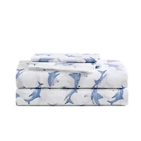 Shark Attack Cotton Sheet Set