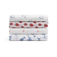 Shark Attack Cotton Sheet Set