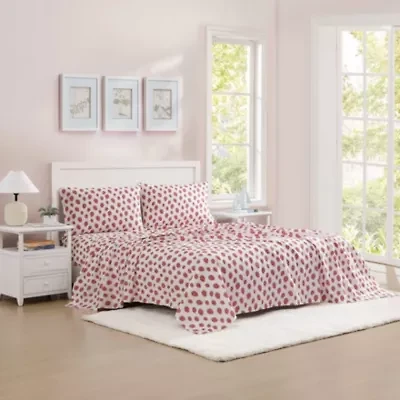 Strawberry Picnic Cotton Sheet Set