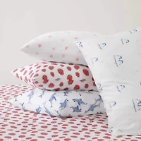 Strawberry Picnic Cotton Sheet Set