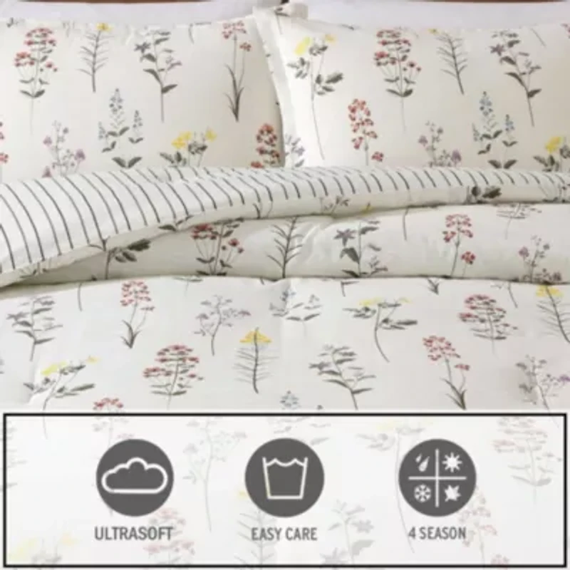 Wildflower Cotton Comforter Set