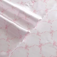 Bow Ribbon Cotton Sheet Set