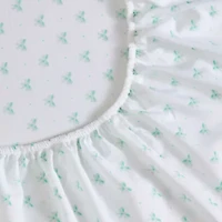 Lovely Bows Microfiber Sheet Set