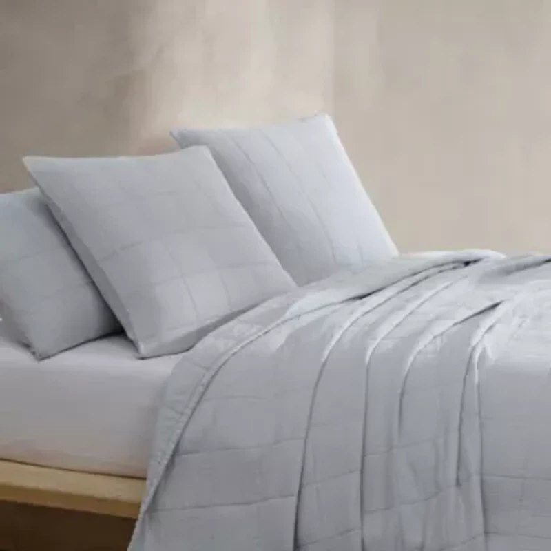 Cotton Gauze Solid Euro Sham Set