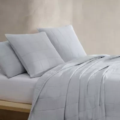 Cotton Gauze Solid Euro Sham Set