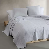 Cotton Gauze Solid Euro Sham Set