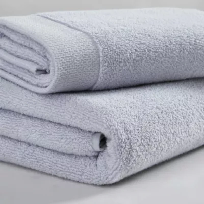 Entwine Solid Cotton 2-Piece Towel Set