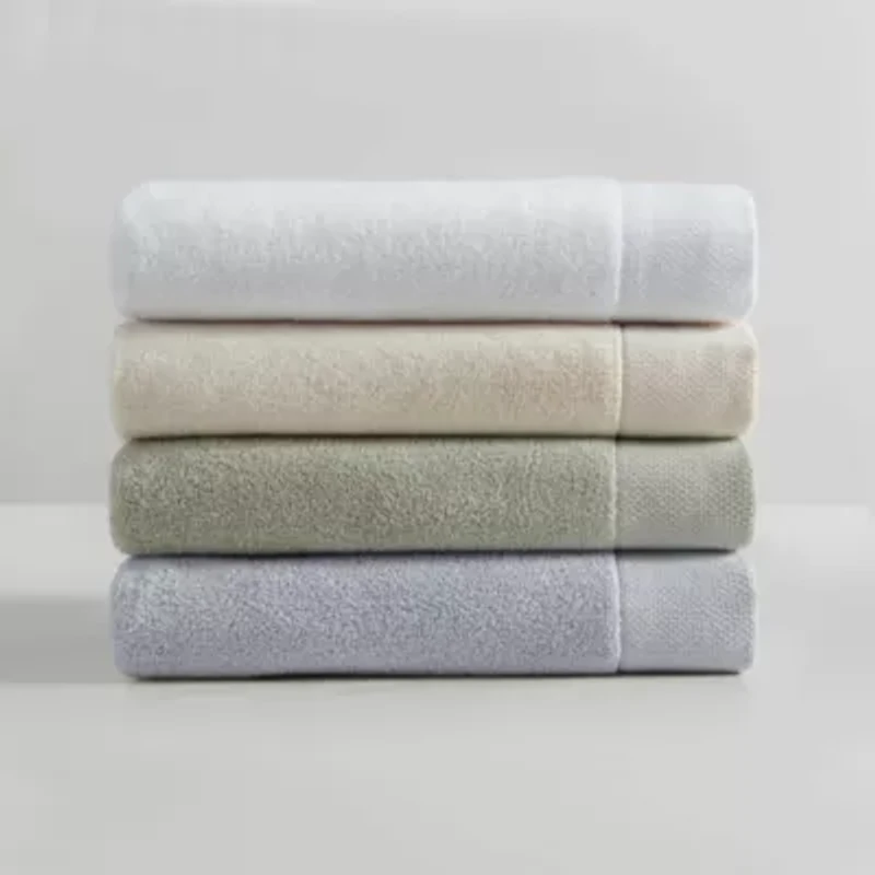 Entwine Solid Cotton 2-Piece Towel Set