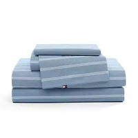 Effortless Stripe Cotton Sheet Set