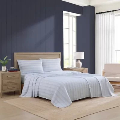 Sailing Stripe Cotton Sheet Set