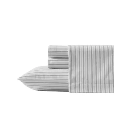 Ticking Stripe Cotton Sheet Set