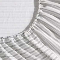Ticking Stripe Cotton Sheet Set