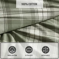 Heartland Plaid Cotton Sheet Set