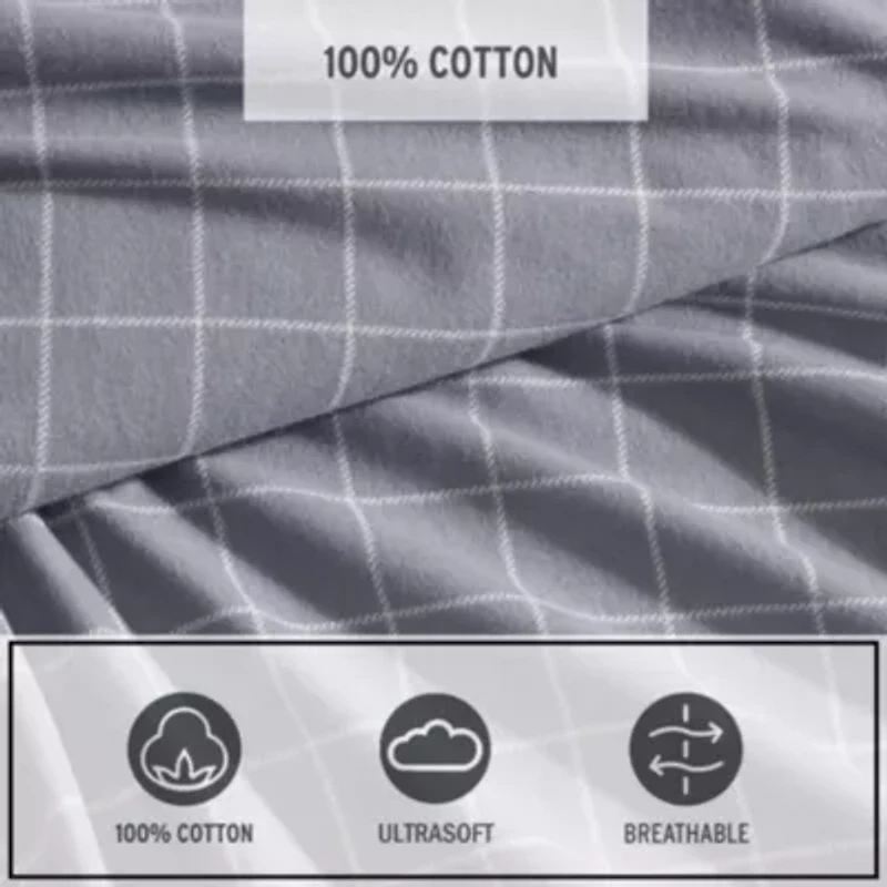 Great Plains Plaid Cotton Sheet Set