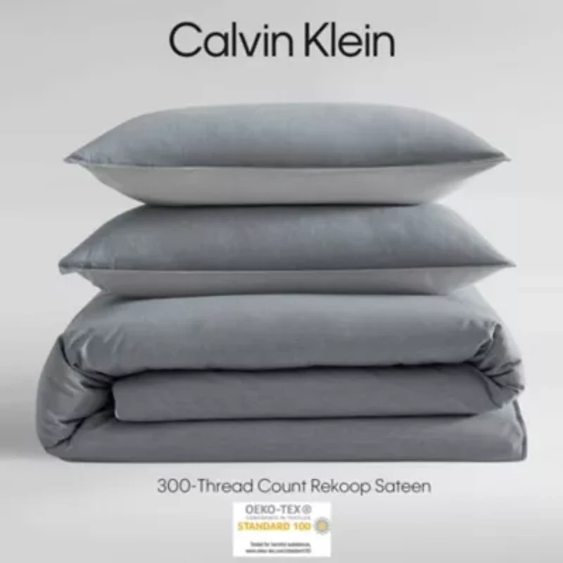 Contrast Weave Duvet Set