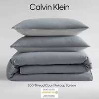 Contrast Weave Duvet Set