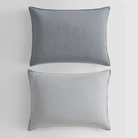 Contrast Weave Duvet Set