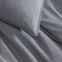 Contrast Weave Duvet Set