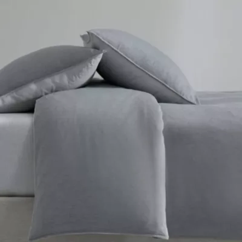 Contrast Weave Duvet Set