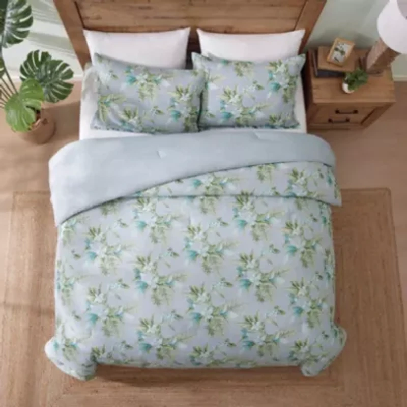 Floral Enchantment Cotton Comforter Set