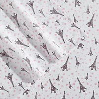 Paris Love Microfiber Sheet Set