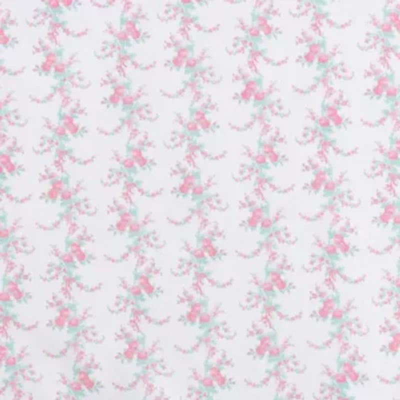 Trailing Bouquet Microfiber Sheet Set