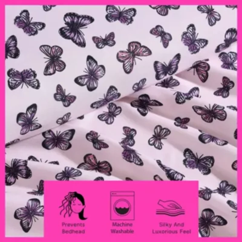 Butterfly Delight Microfiber Sheet Set