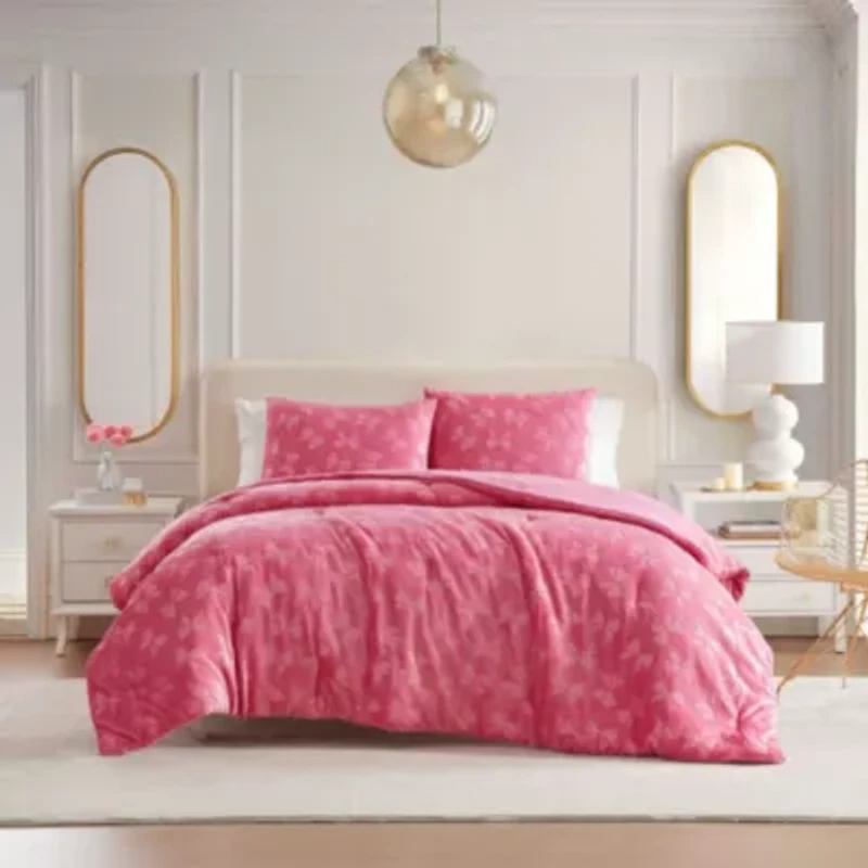 Flirty Bows Microfiber Comforter Set