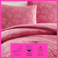 Flirty Bows Microfiber Comforter Set