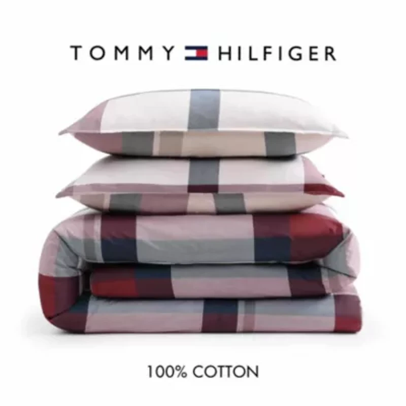 Prospect Park Plaid Cotton Comforter Set