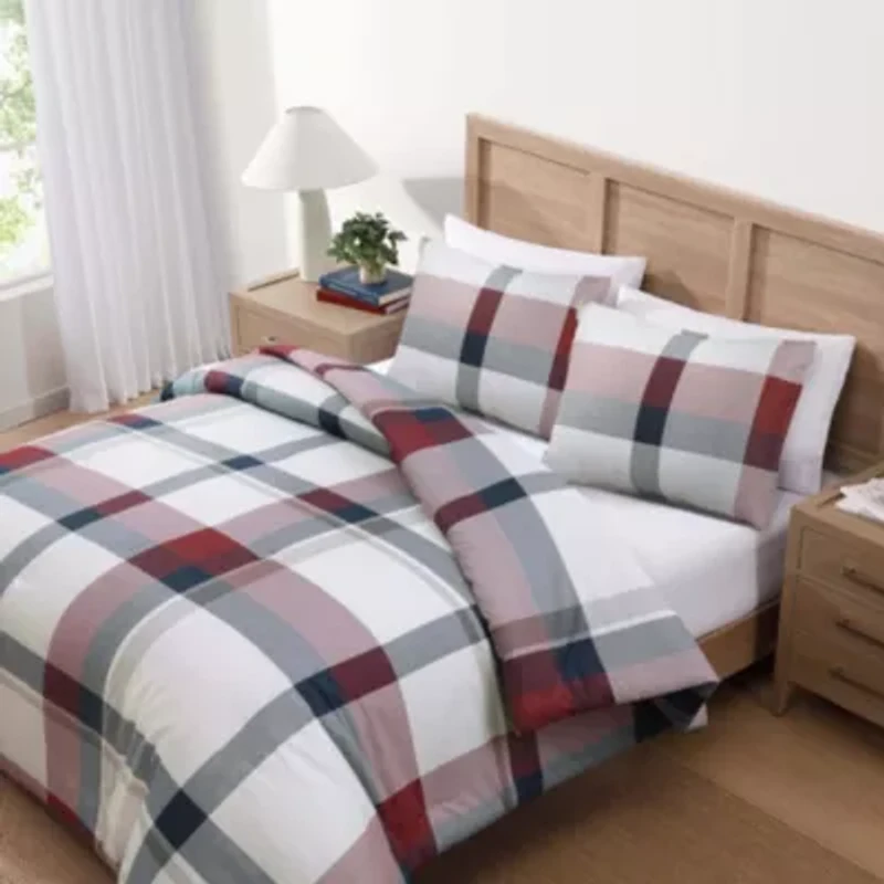 Prospect Park Plaid Cotton Comforter Set
