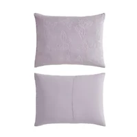 Butterfly Embossed Microfiber Comforter Set
