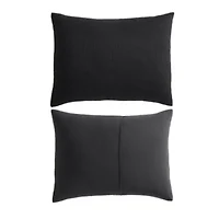 Variegated Waffle Microfiber 14-Piece Comforter Set