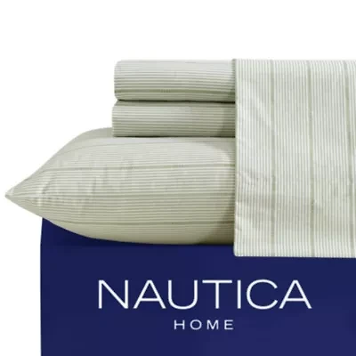 Ellipse Stripe Cotton Sheet Set