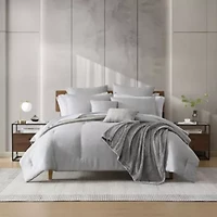 Abstract Textured Microfiber 14-Piece Comforter Set