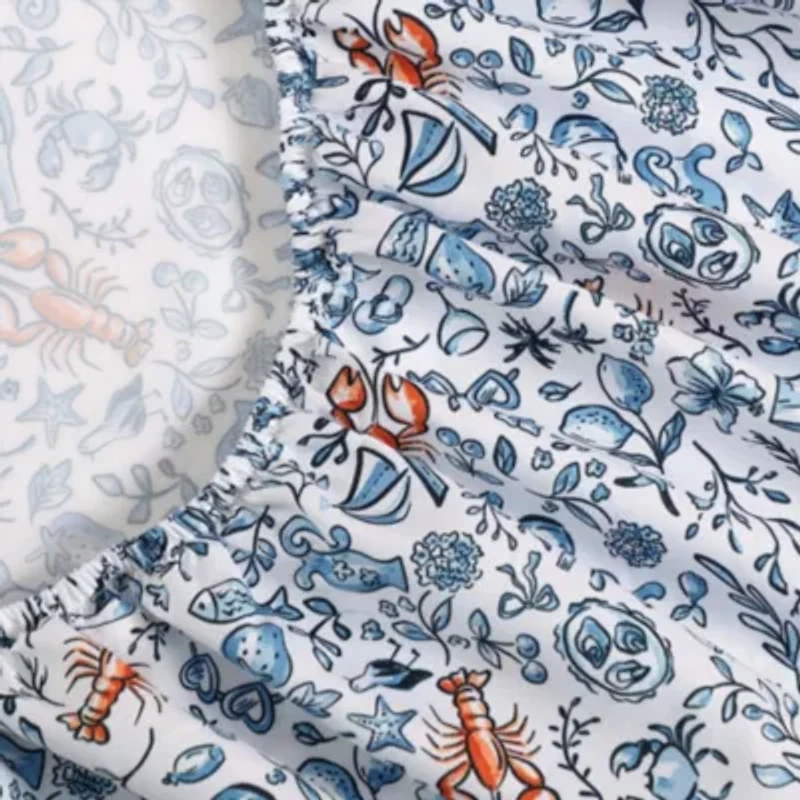 Coastal Fun Microfiber Sheet Set