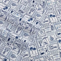 Beach Collage Microfiber Sheet Set