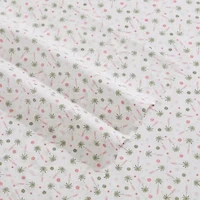 Pickleball Palm Cotton Sheet Set