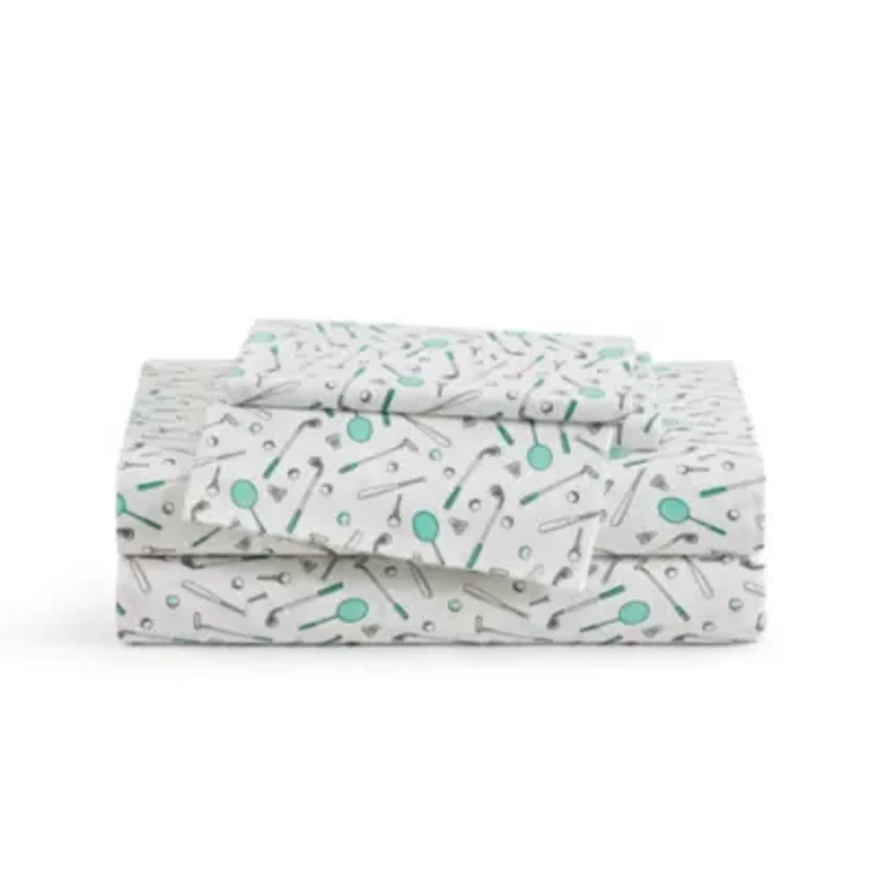 Tee Time Cotton Sheet Set