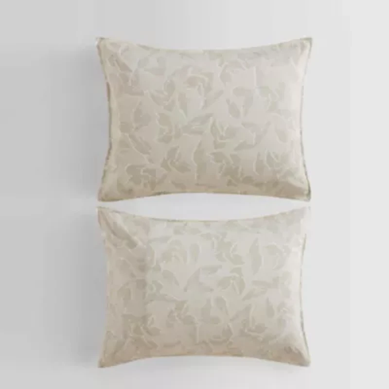 Yellow Leaves Cotton Duvet Set