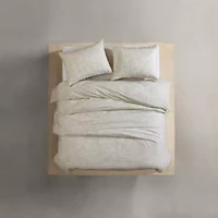 Yellow Leaves Cotton Duvet Set