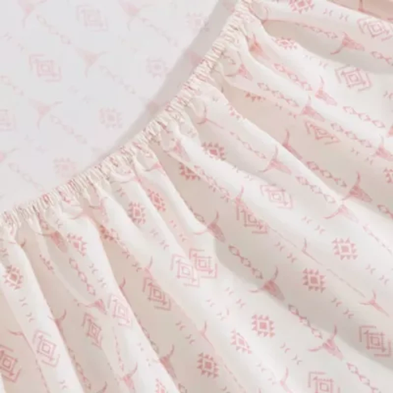 Steer Head Stripe Microfiber Sheet Set