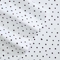 Polka Dot Heart Microfiber Sheet Set